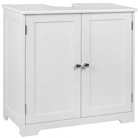 Priano Bathroom Sink Cabinet Under Basin Unit Cupboard Storage Furniture  White 